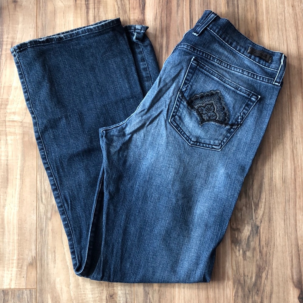 Lucky Brand Henna Sweet n’ Low Boot cut Jeans 12